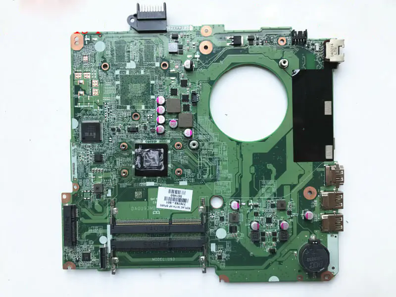 HP 776783-501 DA0U93MB6D2 15-f Motherboard