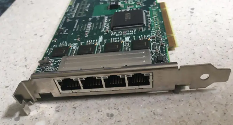Radisys 97-9031-02 Quad Port PCI Ethernet Server Network Adapter