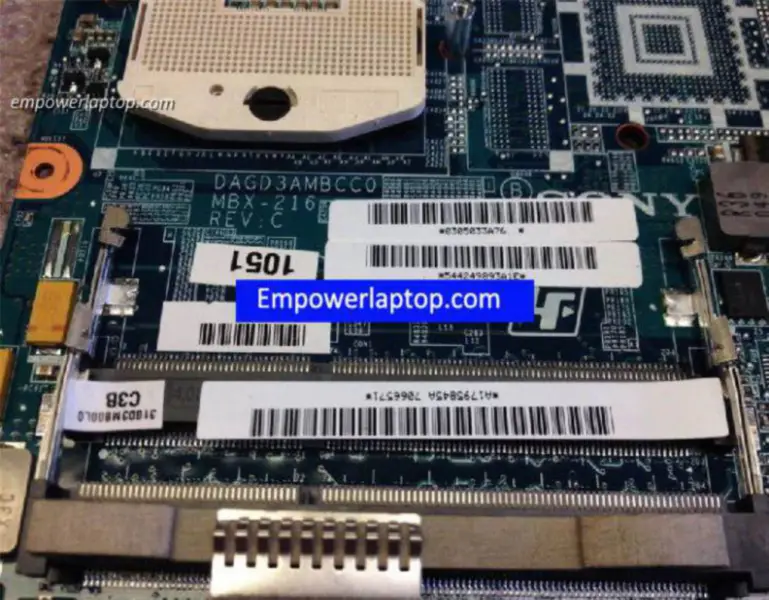 Sony MBX-216 A1795845A VAIO VPCS1 VPCS132GX DAGD3AMBCC0 Motherboard