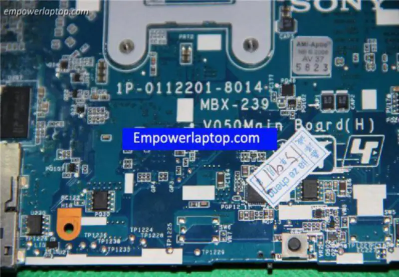 Sony VPC-CB A1818255B A1848524A A1818266B MBX-239 1P-0112201-8014 Motherboard
