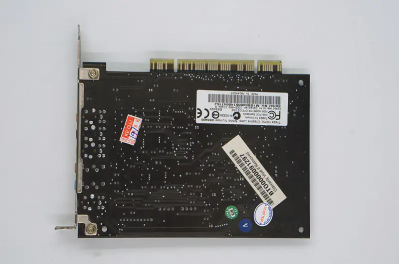 Creative Sound Blaster Audigy 2 SB0400 7.1 Channel PCI Sound Card