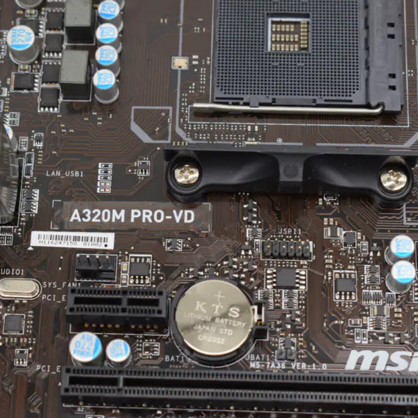 MSI A320M PRO-VD Motherboard AM4 A320 DDR4 Sata3