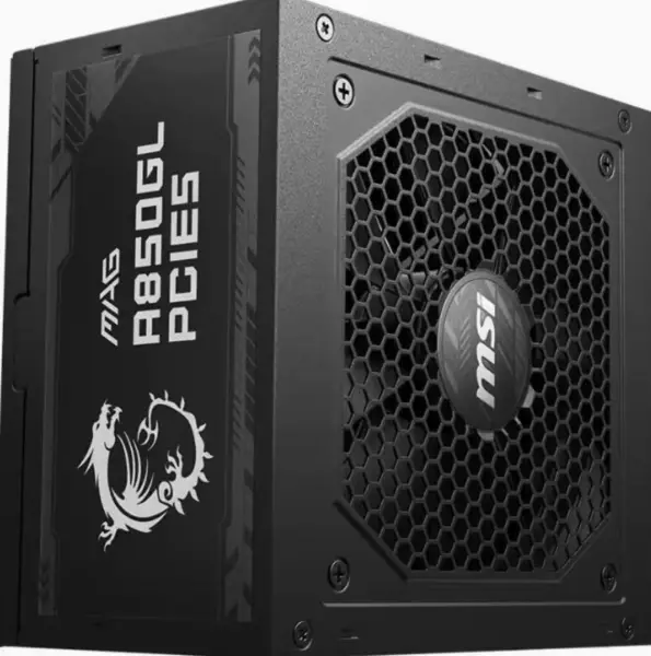 MSI MAG A850GL PCIES power supply