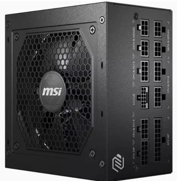 MSI MAG A850GL PCIES power supply