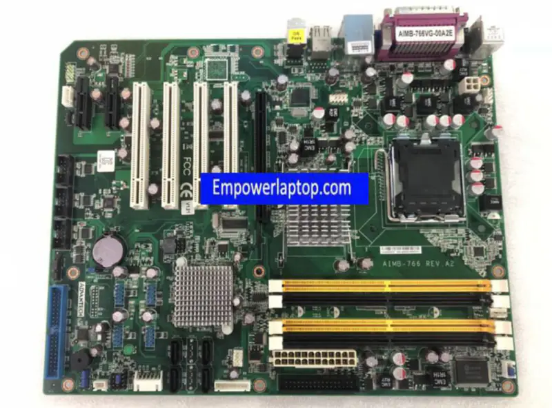Advantech AIMB-766 REV.A2 AIMB-766VG-00A2E 08GSAQ35001107 motherboard