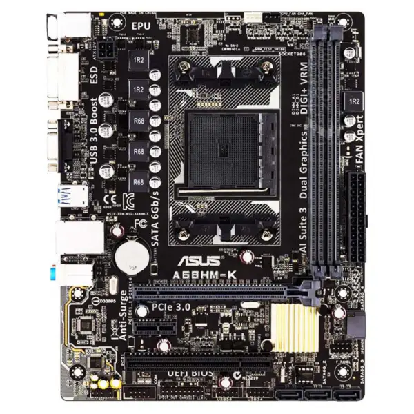 A68hm-e A68hm-k Adm Motherboard For Asus Fm2 Fm2+ Mainboard