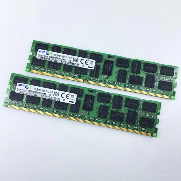 2pcs M393b2g70db0-cma Ram For Samsung 16gb Ddr3 1866mhz Reg 2rx4 Pc3-14900r Server Memory