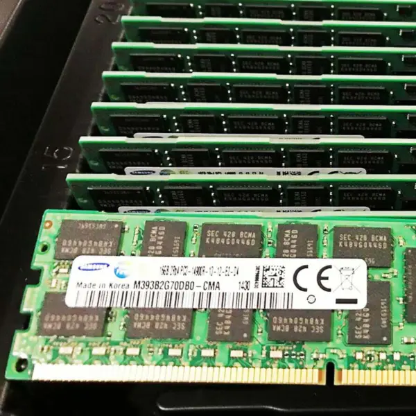 2pcs M393b2g70db0-cma Ram For Samsung 16gb Ddr3 1866mhz Reg 2rx4 Pc3-14900r Server Memory