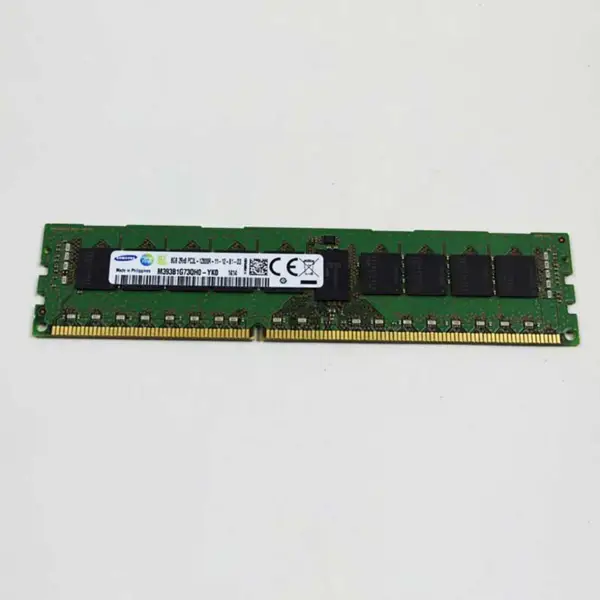 2pcs M393b1g73qh0-yk0 Ram For Samsung 8gb Ddr3l 1600mhz Ecc Reg 2rx8 Pc3l-12800r Server Memory
