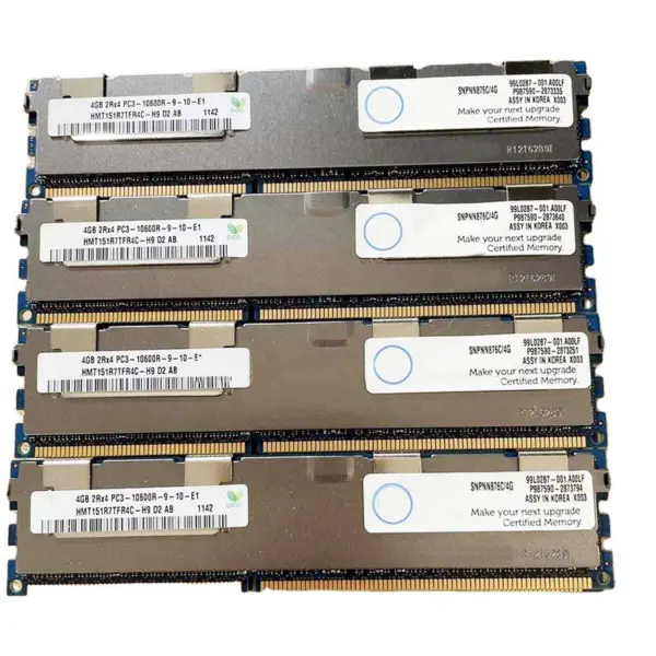 2pcs Hmt151r7tfr4c-h9 Ram For Sk Hynix 4gb Ddr3 1333mhz 2rx4 Pc3-10600r Memory