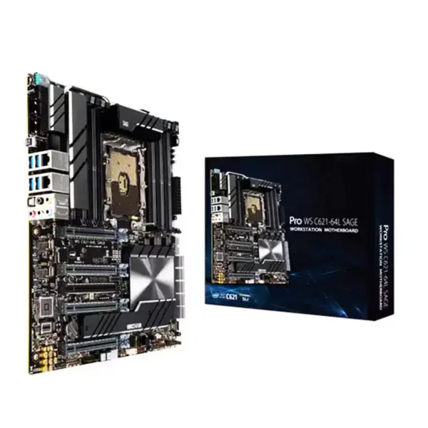 Pro Ws C621-64l Sage Workstation Motherboard Lga3647 1st/2nd Generation Xeon Scalable Processors