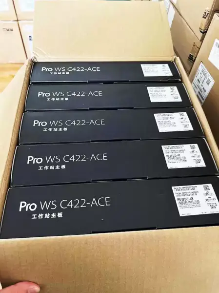 Pro Ws C422-ace Atx Workstation Motherboard Lga2066 Xeon W Processor