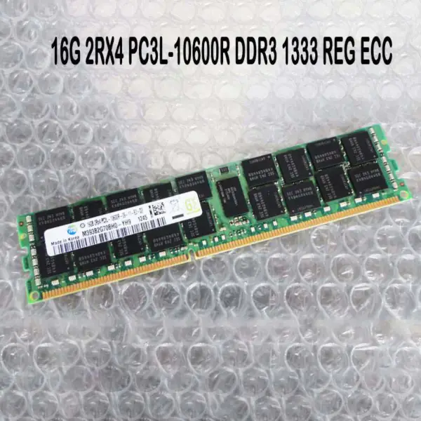 16g 2rx4 Pc3l-10600r Ddr3 1333 Reg Ecc For Memory