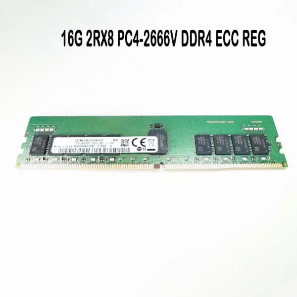 16g 2rx8 Pc4-2666v Ddr4 Ecc Reg For Memory