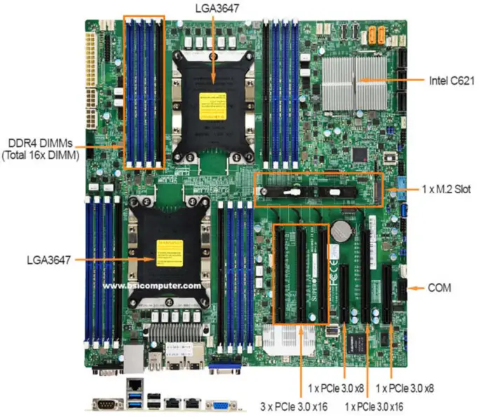 Supermicro X11DPi-NT Motherboard