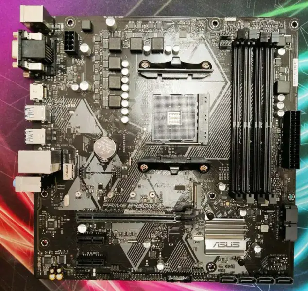 Asus Prime B450m-a/csm Motherboard