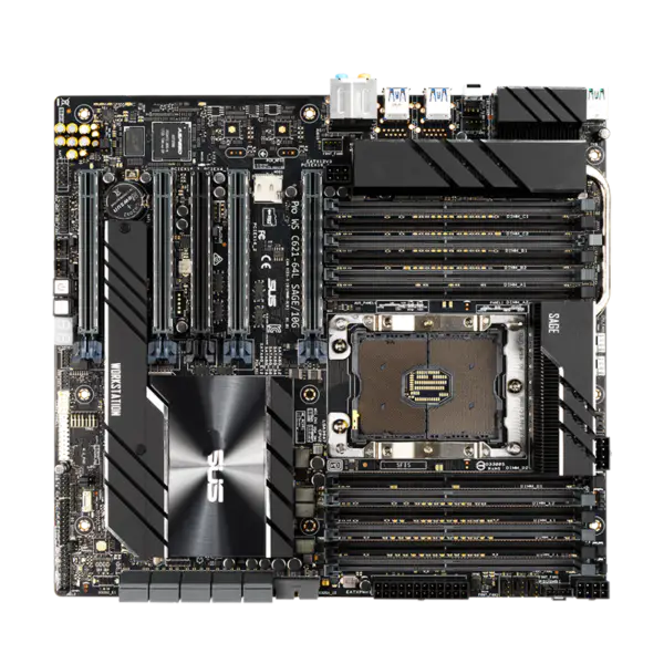 Asus C621 C621e Motherboard Lga 3647 Pro Ws C621 64l Sage Dual Cpu 4gpus