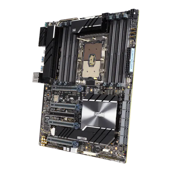 Asus C621 C621e Motherboard Lga 3647 Pro Ws C621 64l Sage Dual Cpu 4gpus