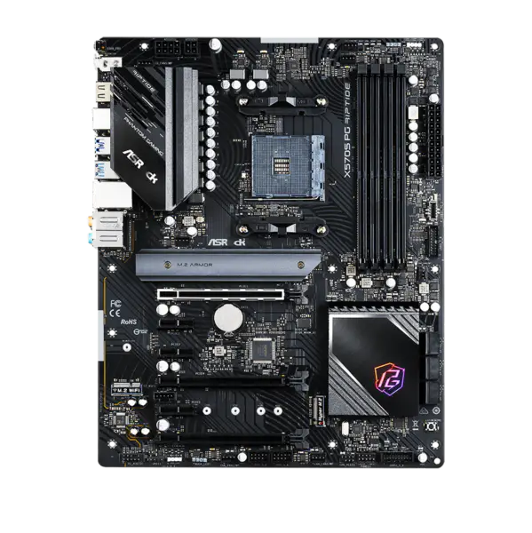 AsRock Motherboard Am4 2000 3000 4000 G-series 5000 And 5000 G-series X570s Pg Riptide