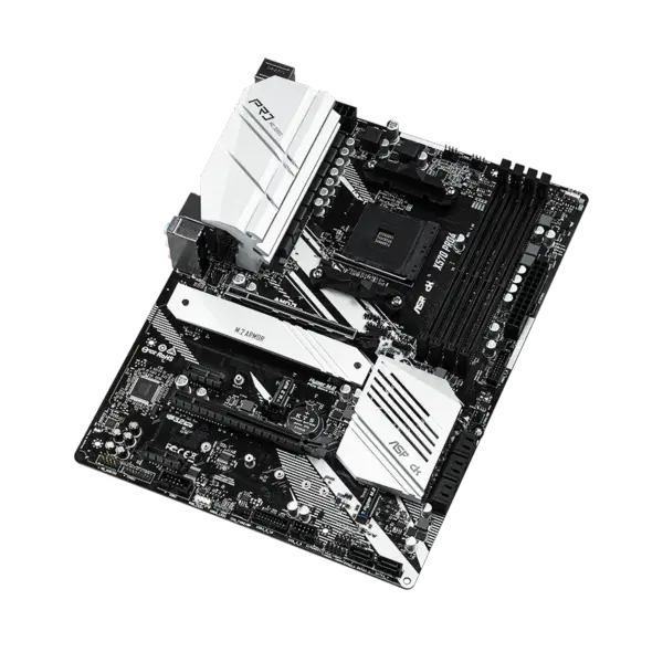 AsRock Motherboard Am4 Socket 2000 3000 4000 G-series 5000 And 5000 G-series Cpu X570 Pro4