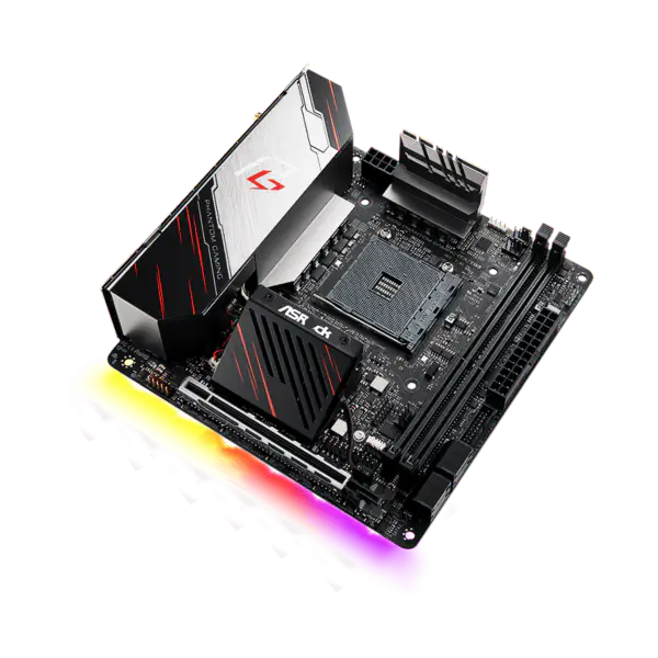 AsRock Motherboard Am4 Socket 2000 3000 4000 G-series 5000 And 5000 G-series Cpu X570 Phantom Gaming-itx/tb3
