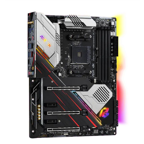 AsRock Motherboard Am4 Socket 2000 3000 4000 G-series 5000 And 5000 G-series Cpu X570 Phantom Gaming X