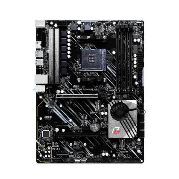 AsRock Motherboard Am4 Socket 2000 3000 4000 G-series 5000 And 5000 G-series Cpu X570 Phantom Gaming 4s