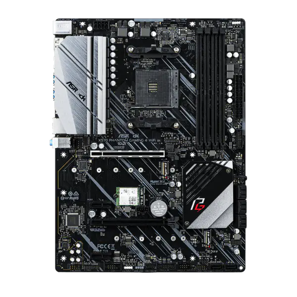 AsRock Motherboard Am4 Socket 2000 3000 4000 G-series 5000 And 5000 G-series Cpu X570 Phantom Gaming 4 Wifi Ax