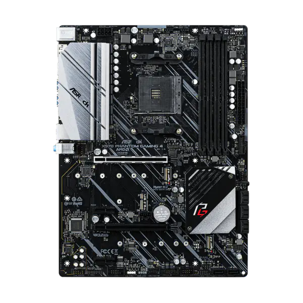 AsRock Motherboard Am4 Socket 2000 3000 4000 G-series 5000 And 5000 G-series Cpu X570 Phantom Gaming 4