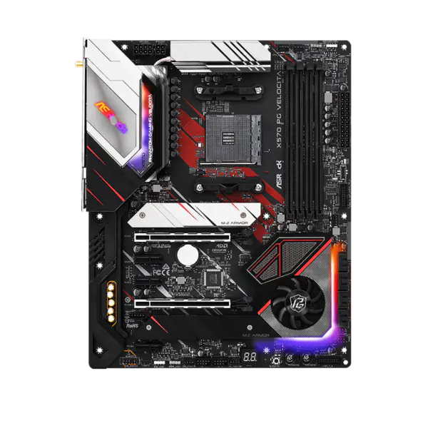 AsRock Motherboard Am4 Socket 2000 3000 4000 G-series 5000 And 5000 G-series Cpu X570 Pg Velocita
