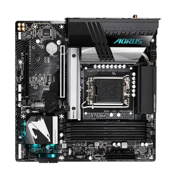 Gigabyte B760M AORUS PRO AX DDR4 motherboard
