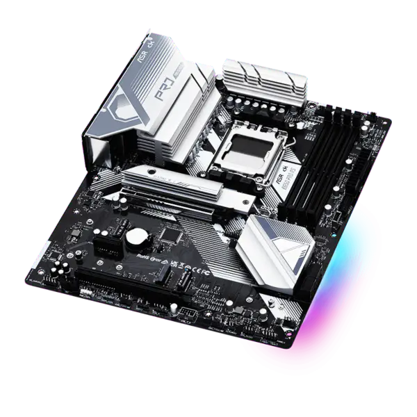 AsRock Atx Motherboard B650 Pro Rs Ddr5 Am5 Support Cpu 7950x 7900x 7700x 7600x