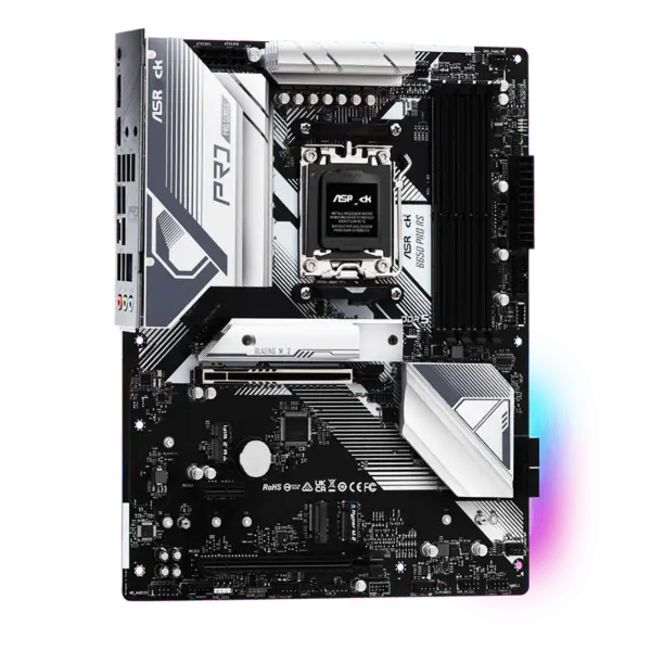 AsRock Atx Motherboard B650 Pro Rs Ddr5 Am5 Support Cpu 7950x 7900x 7700x 7600x