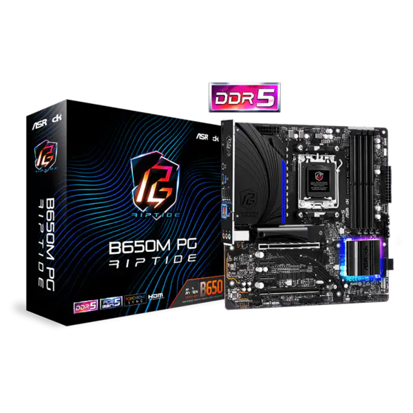 AsRock M-atx Motherboard B650e Steel Legend Wifi Ddr5 Am5 Support Cpu 7950x 7900x 7700x 7600x