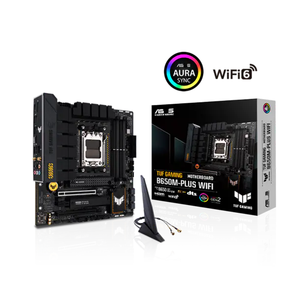 Asus Motherboard Tuf Gaming B650m-plus Wifi Motherboard Tuf Gaming B650m-plus Wifi Cpu 7700x 7600x Socket Am5