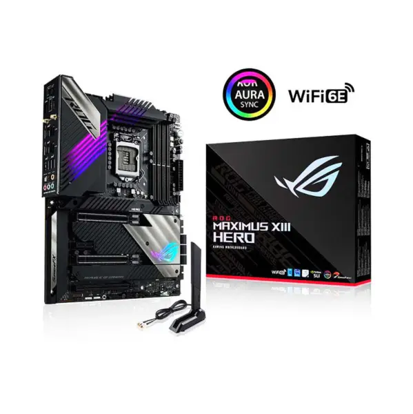 Asus Motherboard Z590 Memory Motherboard Rog Strix Maximus Xiii Hero M13h Ddr4