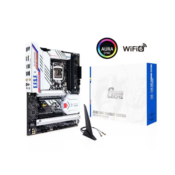 Asus Motherboard Z590 Memory Processor 12700 2700kf Rog Strix Z590 Wifi Gundam Edition Ddr4