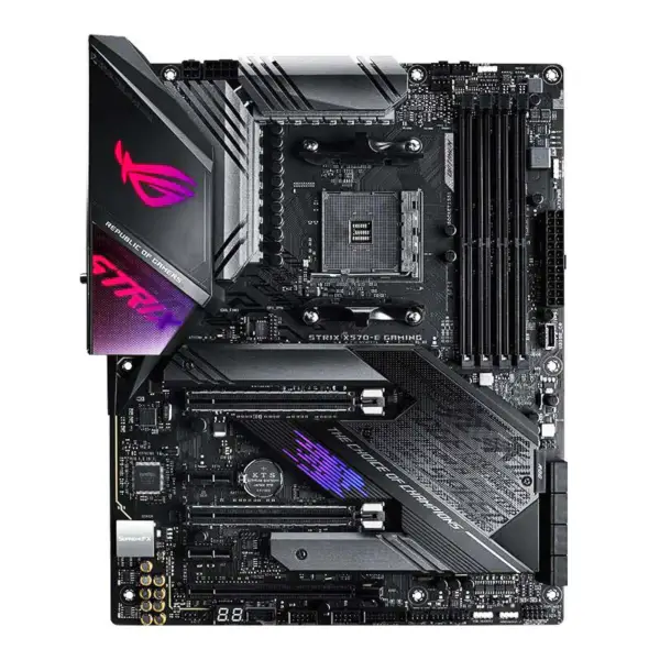 Asus Rog Strix X570-e Gaming Ddr4 Argb Motherboard Gaming Processor Support 5800x 5900x 5950x X570-e Gaming