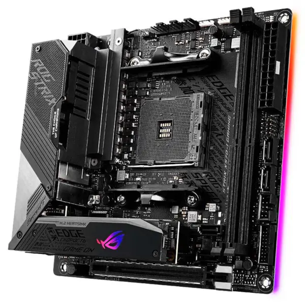 Asus Rog Strix X570-i Gaming Ddr4 Argb Motherboard Processor Support 5800x 5900x 5950x X570-i