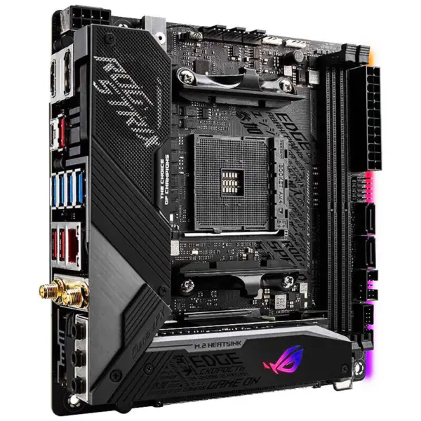 Asus Rog Strix X570-i Gaming Ddr4 Argb Motherboard Processor Support 5800x 5900x 5950x X570-i