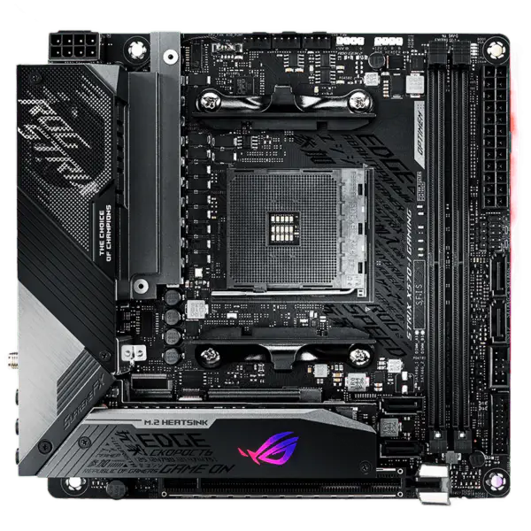 Asus Rog Strix X570-i Gaming Ddr4 Argb Motherboard Processor Support 5800x 5900x 5950x X570-i