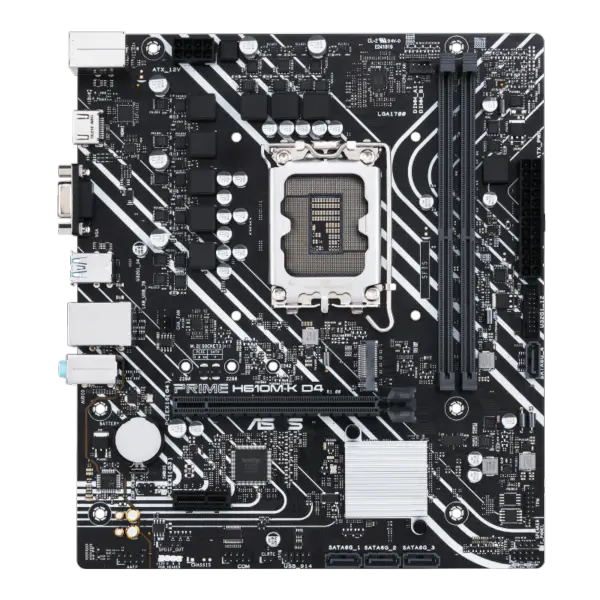 Asus H610 H610i H610m Motherboards Support Cpug7400 G6900 12100 F Ssds M.2 Lga 1700 Motherboard Prime H610m-k D4