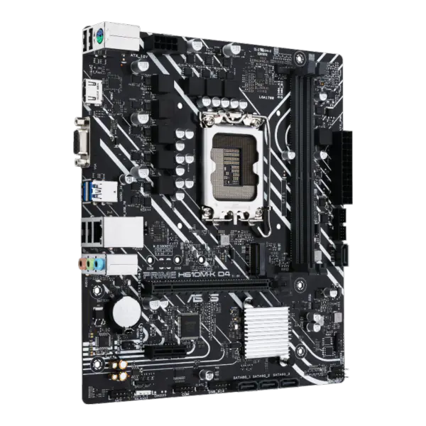 Asus H610 H610i H610m Motherboards Support Cpug7400 G6900 12100 F Ssds M.2 Lga 1700 Motherboard Prime H610m-k D4