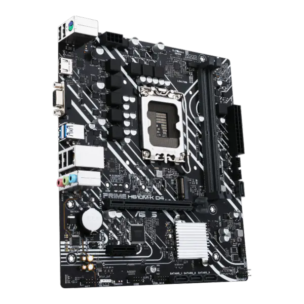 Asus H610 H610i H610m Motherboards Support Cpug7400 G6900 12100 F Ssds M.2 Lga 1700 Motherboard Prime H610m-k D4