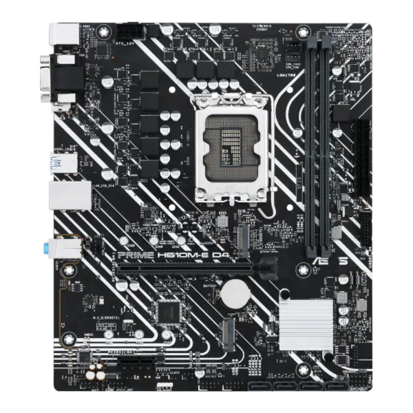 Asus H610 H610i H610m Motherboards Support Cpu G7400 12400f 12400 Ssds M.2 Lga 1700 Motherboard Prime H610m-e D4