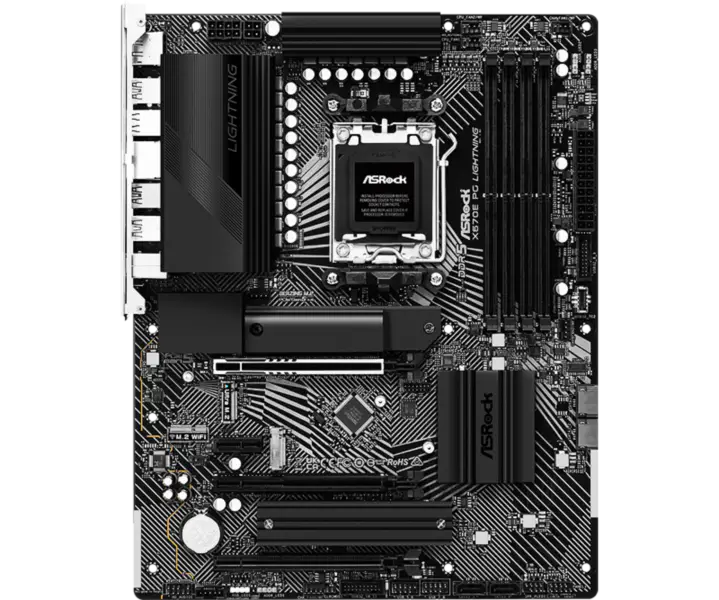 Asrock X670 X670e Motherboards Am5^5 Support 7000 Series Processor Socket Am5 Motherboard X670e Pg Lightning Ddr5 Am5