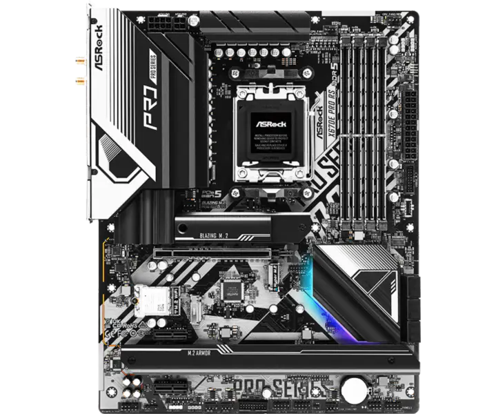 Asrock X670 X670e Motherboards Am5^5 Support 7000 Series Processor Socket Am5 Motherboard X670e Pro Rs Ddr5