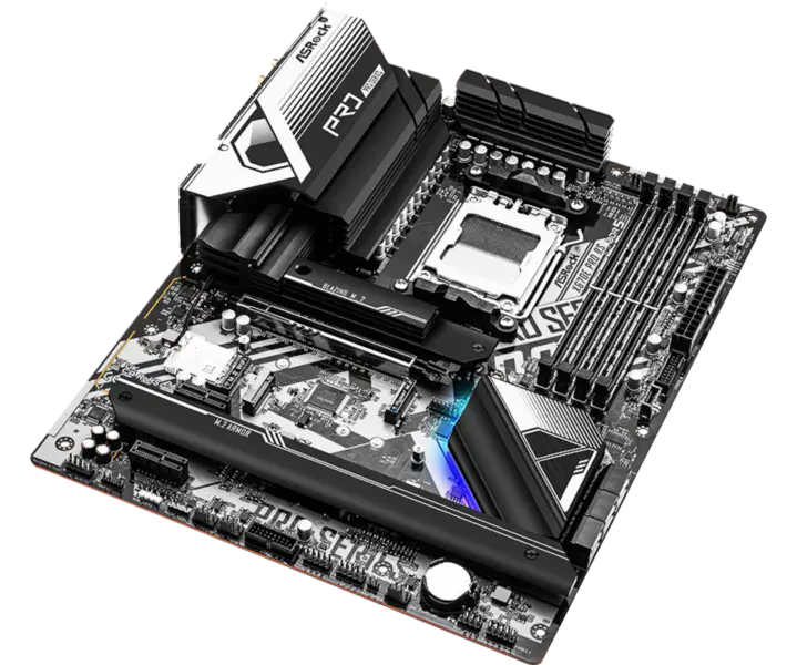 Asrock X670 X670e Motherboards Am5^5 Support 7000 Series Processor Socket Am5 Motherboard X670e Pro Rs Ddr5