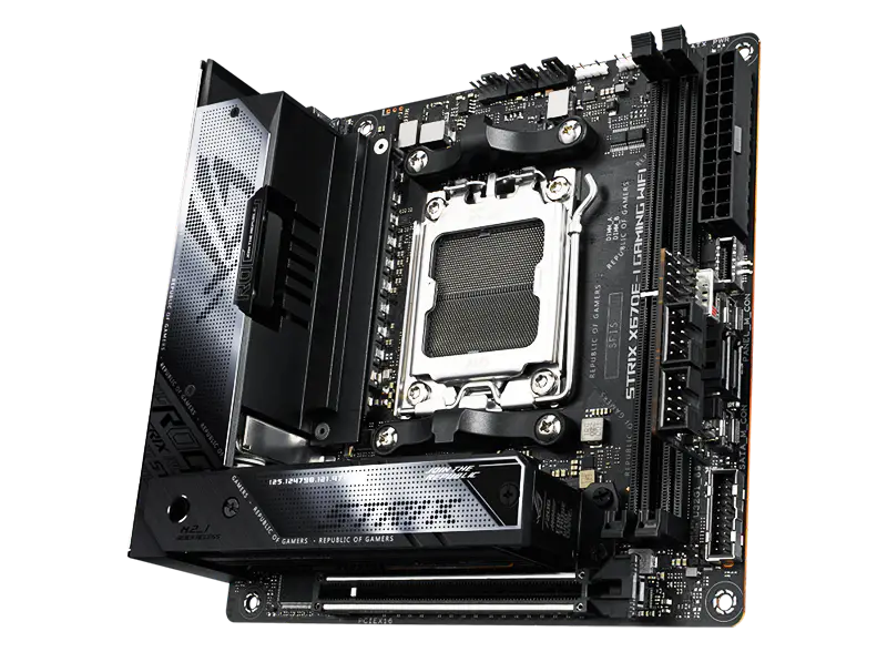 Asus X670 X670e Motherboards Am5^5 Motherboard Ddr5 Rog X670e-i Gaming Wifi Zen4 Ryze 7000 Series Desktop Processors