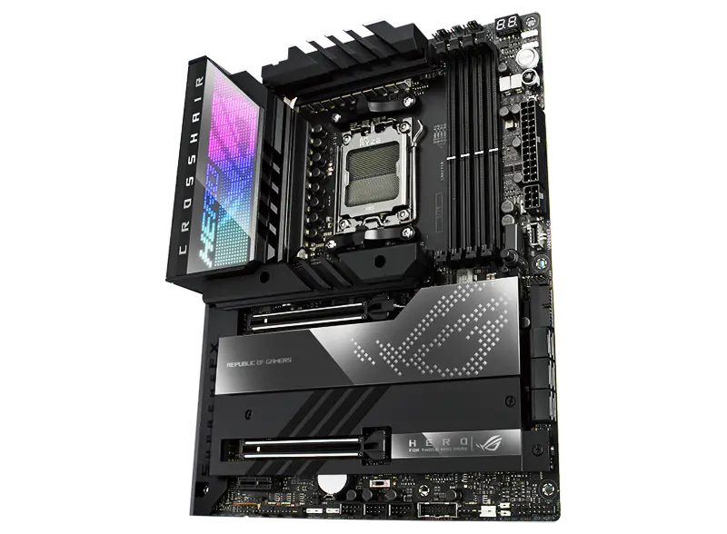 Asus X670 X670e Motherboards Am5^5 Motherboard Rog Crosshair X670e Hero